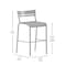 Flash Furniture Silver All-Weather Steel Bar Stool XU-CH-10318-B-SIL-GG - alternate 8